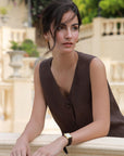 Cacao Waist Coat