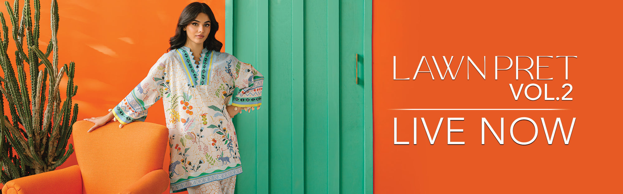 Luxury Lawn 2025 – Shop Ready to Wear Stitched Lawn Suits Online in Pakistan