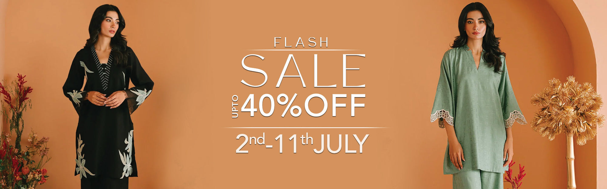 Flash Sale Alert: Up to 40% Off Ready-to-Wear Summer Favorites!