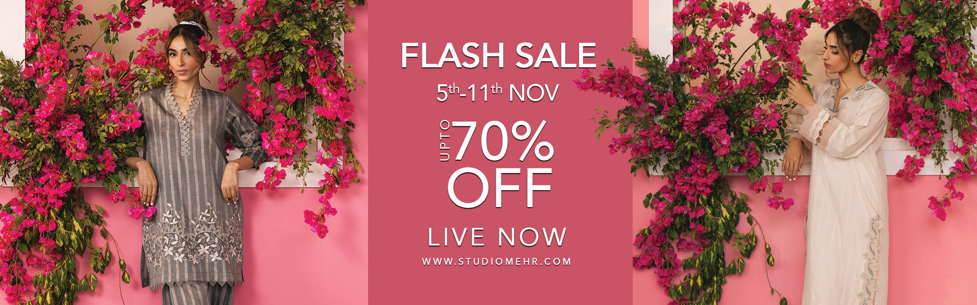11.11 Clothing Sale | Flash Sale on Dresses & Pret